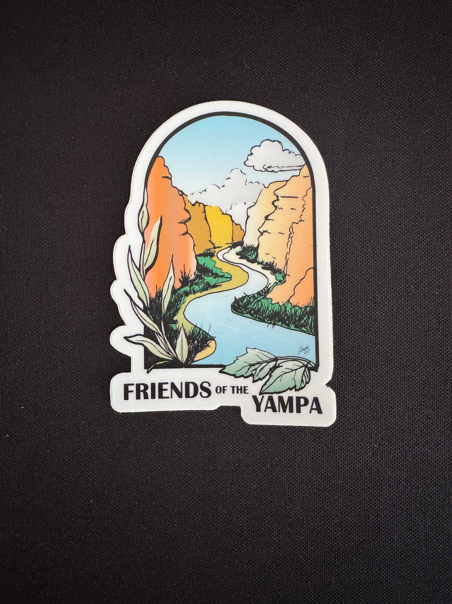 Sticker Small Friends of the Yampa