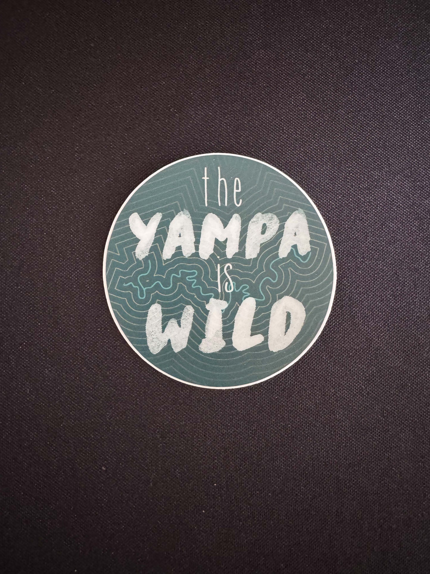Sticker Small The Yampa is Wild