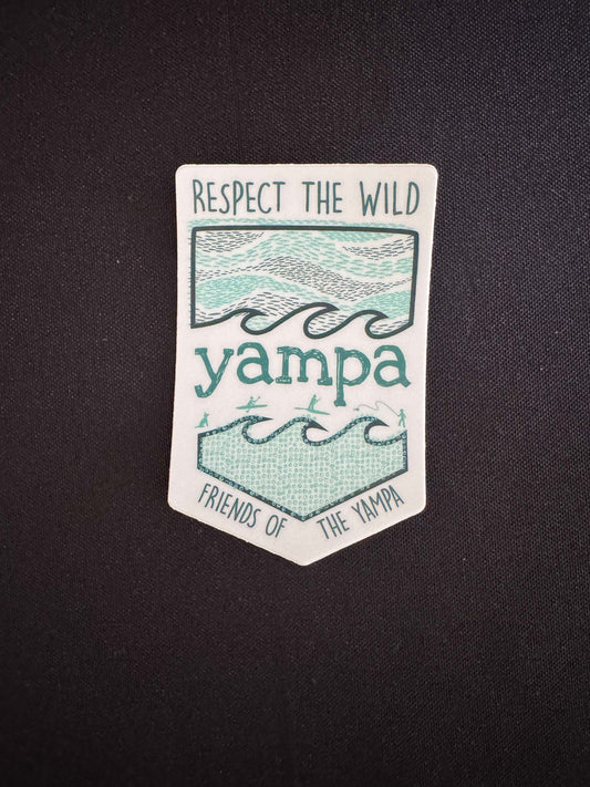 Sticker Small Respect the Wild