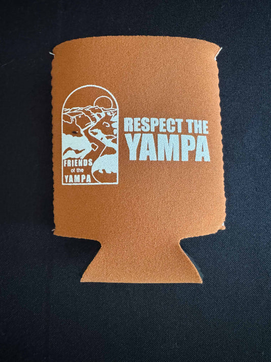 Respect the Yampa Magnetic Coozie - Orange