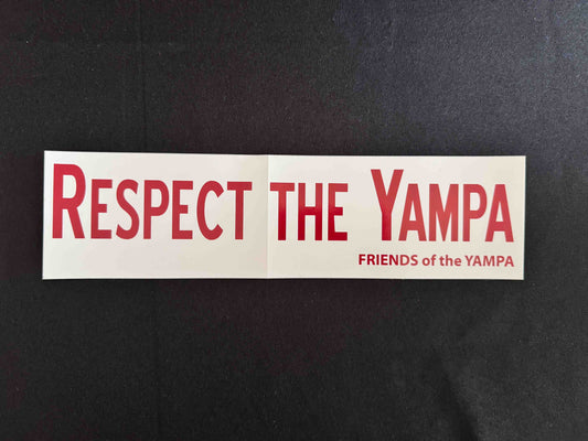 Sticker Large Respect the Yampa