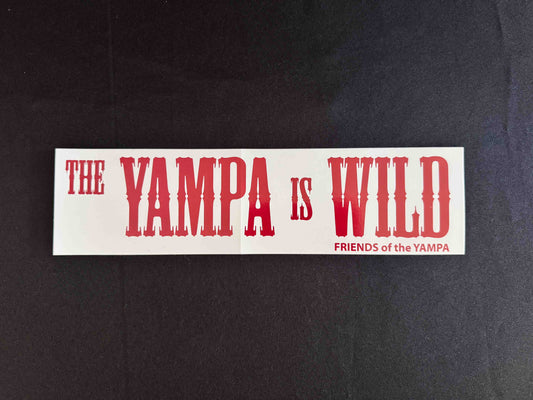 Sticker Large Yampa is Wild