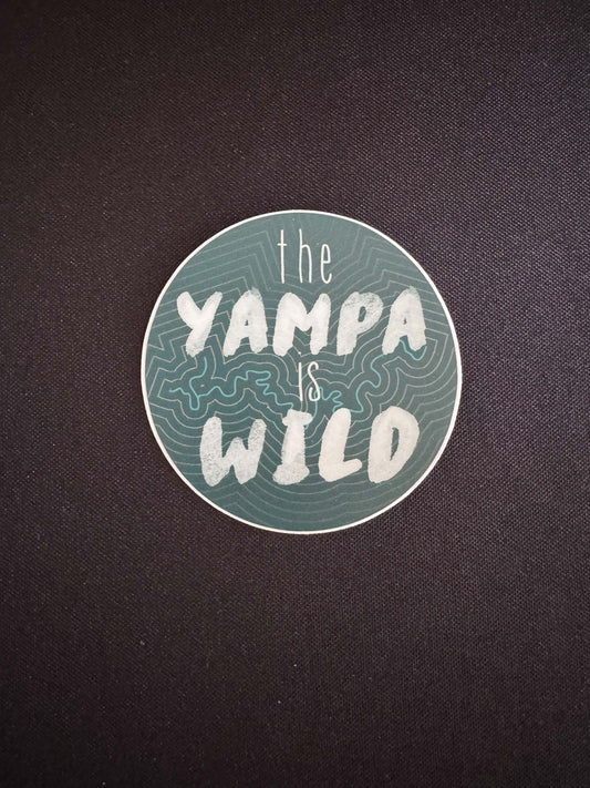 Sticker Small The Yampa is Wild