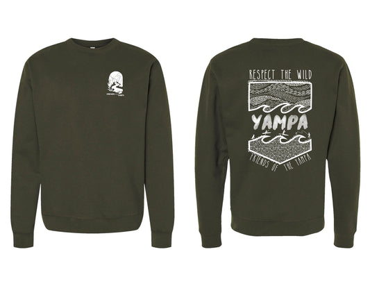 Sweatshirt - Olive Crewneck